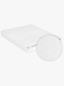 BabyMatex Cotton Stræklagen til Tremmeseng 60 x 120 cm, Hvid