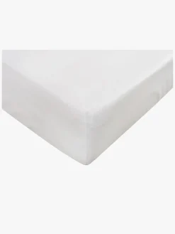 BabyMatex Hygienic Jersey Vandtæt Stræklagen til Juniorseng 80 x 160 cm, Hvid