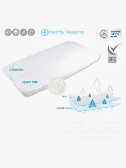 BabyMatex Hygienic Rullemadras til Juniorseng 80x160 cm Vandtæt, Hvid