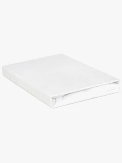 BabyMatex Jersey Stræklagen til Tremmeseng 60 x 120 cm, Hvid