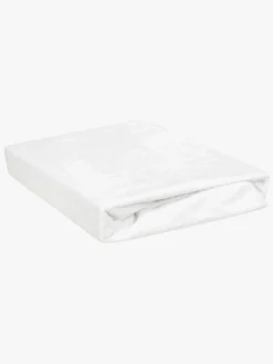 BabyMatex Premium Frotté Stræklagen til Juniorseng 70 x 140 cm, Hvid
