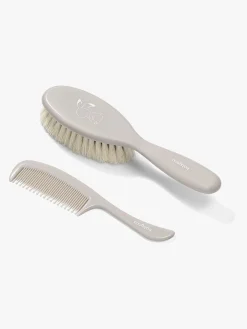 Babyono Natural Børste & Kam, Grå
