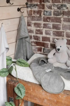 Baby's Only Hooded Baby Tæppe med Fødder Cozy, Urban Taupe