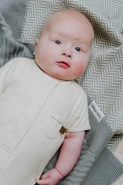 Baby's Only Newborn Tæppe Grace, Nordic Blue