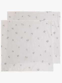 Baby's Only 65x65 Tæppe/ Stofble i Musselin 2-pak, Tender Clover