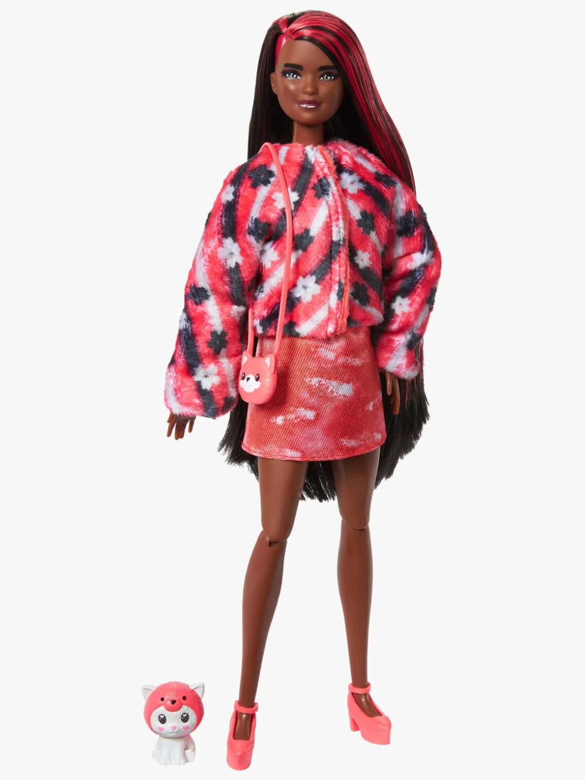 Barbie Cutie Reveal Dukke Animal Series Rød Panda