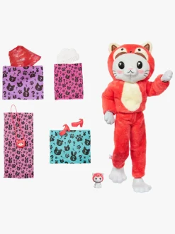 Barbie Cutie Reveal Dukke Animal Series Rød Panda