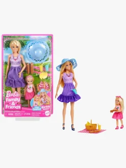 Barbie Family & Friends Legesæt Malibu & Chelsea Picnic