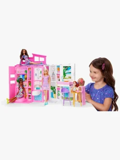 Barbie Legesæt med Dukke Getaway House