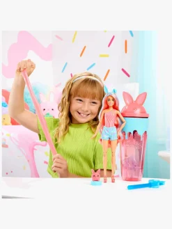 Barbie Pop Reveal Dukke Animal Party Kanin
