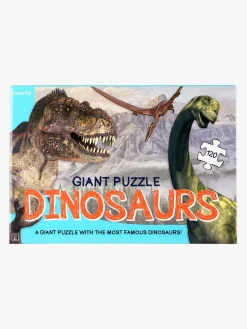 Barbo Toys Stor Gulvpuslespil Dinosaur 120 Brikker