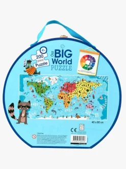 Barbo Toys  Vores Store Puslespil Verden 200 Brikker