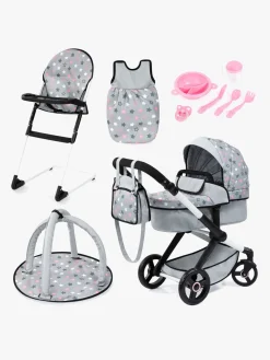 Bayer Design Combi Dukkevogn Xeo Sæt, Grey