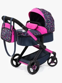 Bayer Design Combi Dukkevogn Xeo Delux Sæt, Dark Blue