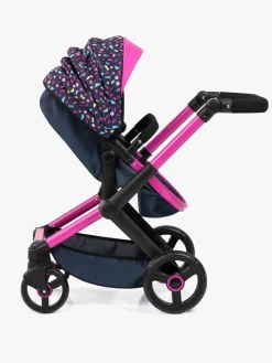 Bayer Design Combi Dukkevogn Xeo Delux Sæt, Dark Blue