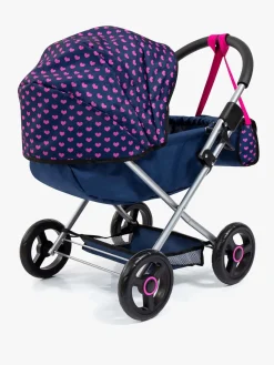 Bayer Design Dukkevogn Cosy, Blå/Lyserød