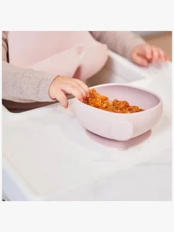 b.box Skål med Låg Silikone, Blush