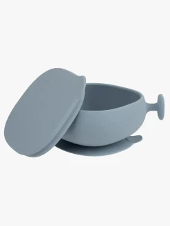 b.box Skål med Låg Silikone, Ocean