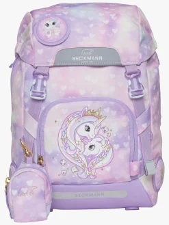 Beckmann Classic Rygsæk 22L inkl. Tilbehør, Unicorn Princess Purple