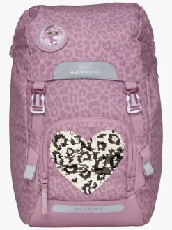 Beckmann MAXI Rygsæk 28L inkl Penalhus, Flaske & Madkasse, Furry