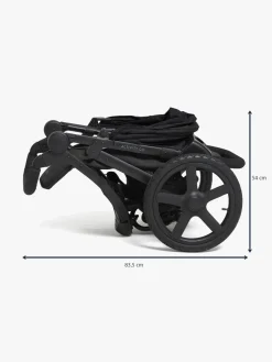 Beemoo Activity Go Aktivitetsklapvogn, Black