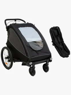 Beemoo Activity Sport Cykelanhænger inkl. Newborn Set, Black