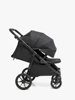 Beemoo BFF60 2 Søskendevogn, Night Black