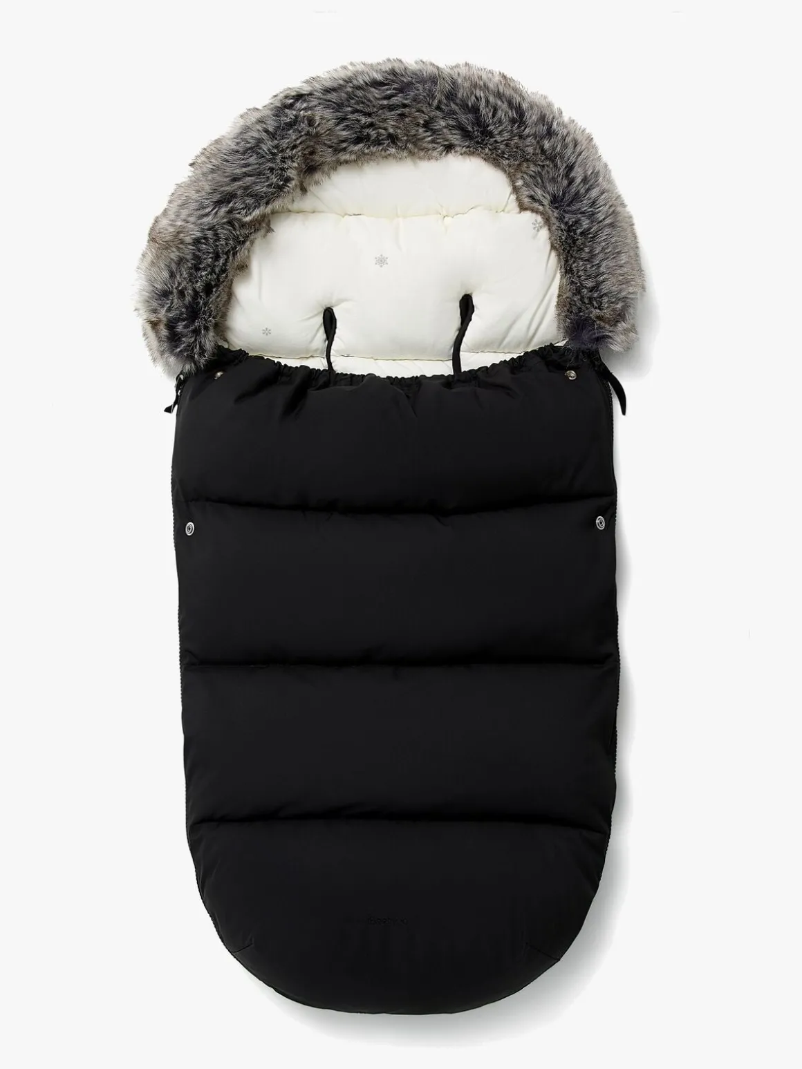 Beemoo Brisk Vinterkørepose, Black/Snowflake