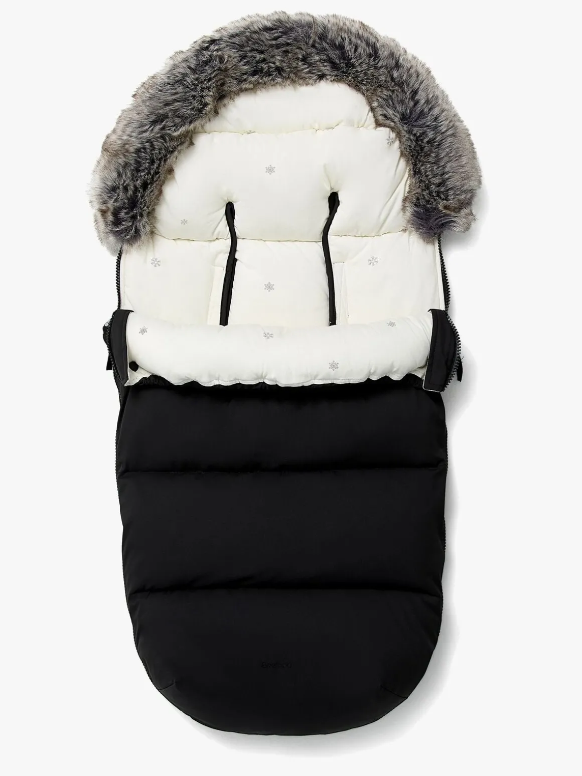 Beemoo Brisk Vinterkørepose, Black/Snowflake