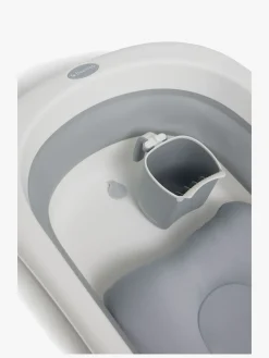 Beemoo CARE Assist Badekar inkl. Badestøtte & Skyllekande, White/Grey