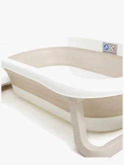 Beemoo CARE Assist Sammenfoldeligt Badekar, White/Beige