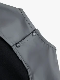 Beemoo CARE Bib  Langærmet Hagesmæk, Dark Grey