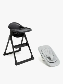 Beemoo CARE Harmony Højstol inkl. Sæt til Nyfødte, All Black