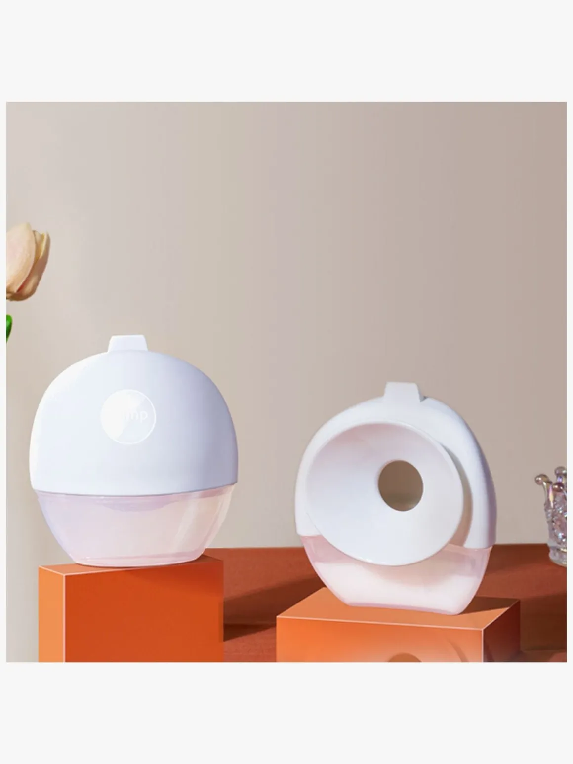 Beemoo CARE Horigen Bærbar Manuel Brystpumpe inkl. 10-pak Ammeindlæg