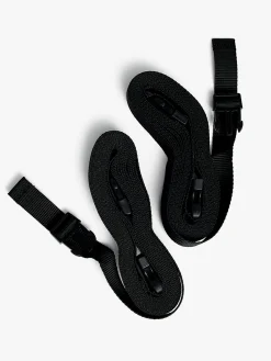 Beemoo CARE Luna Bedside Crib, Black/Ebony Oak