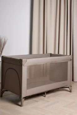 Beemoo CARE QuickFold Weekendseng inkl. Madras, Taupe