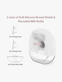 Beemoo CARE Wearable Elektrisk Brystpumpe Single