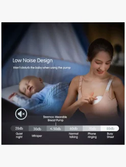 Beemoo CARE Wearable Elektrisk Brystpumpe Single