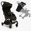 Beemoo Easy Fly Lux 4 Klapvogn inkl. Breezy Kaleche, Jet Black