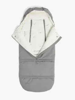 Beemoo Light Kørepose inkl. Forlængerdel, Grey Swallow