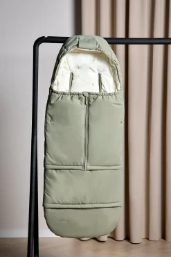 Beemoo Light Kørepose inkl. Forlængerdel, Green Eucalyptus