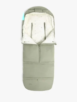 Beemoo Light Kørepose inkl. Forlængerdel, Green Eucalyptus