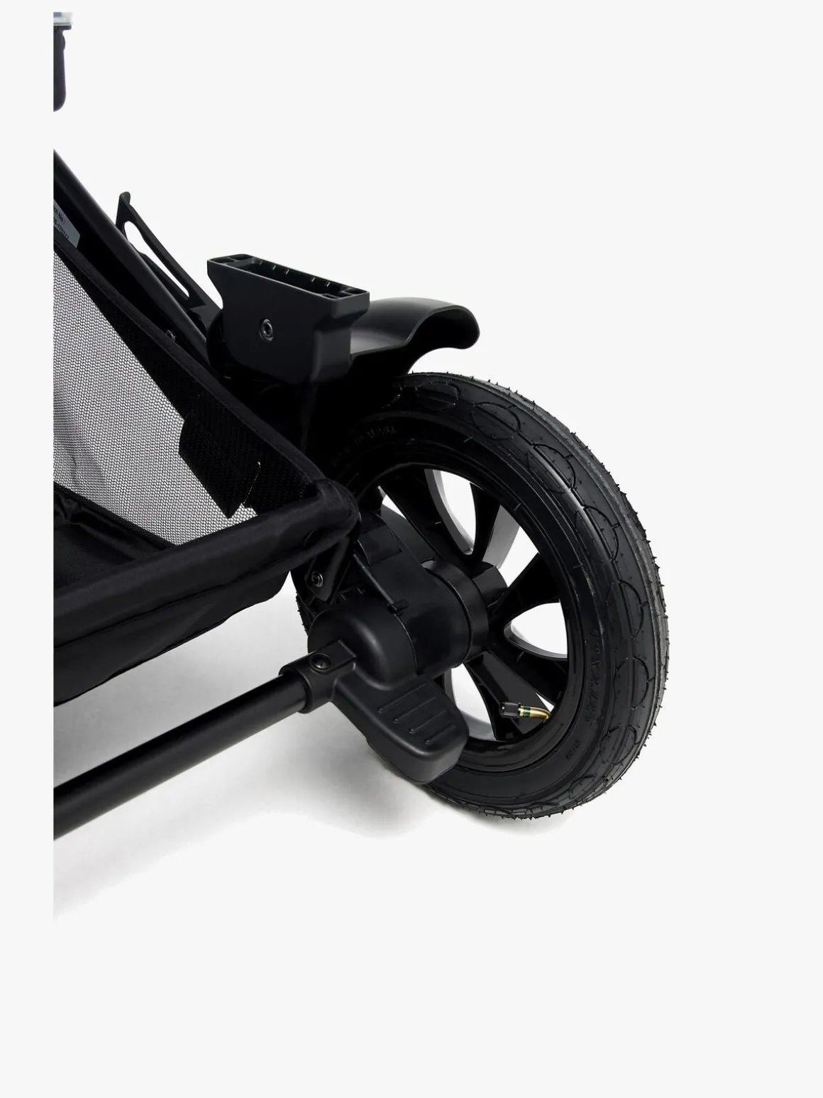 Beemoo Maxi 4 Twin Søskendevogn, Black/Black