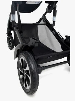 Beemoo Maxi 4 Twin Søskendevogn, Black/Black