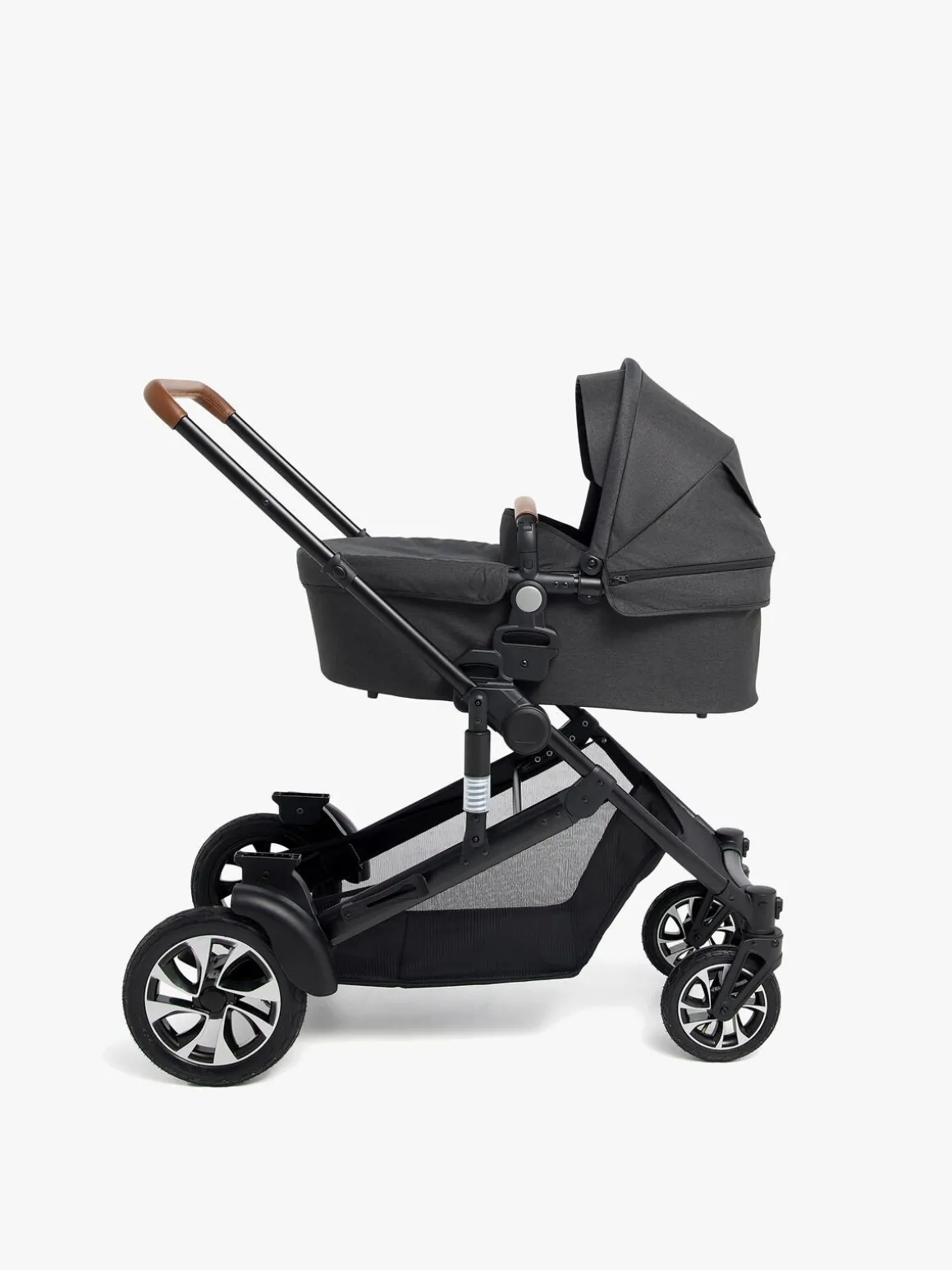 Beemoo Maxi 4 Twin Søskendevogn, Black/Black