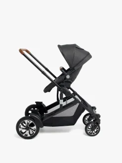 Beemoo Maxi 4 Twin Søskendevogn, Black/Black