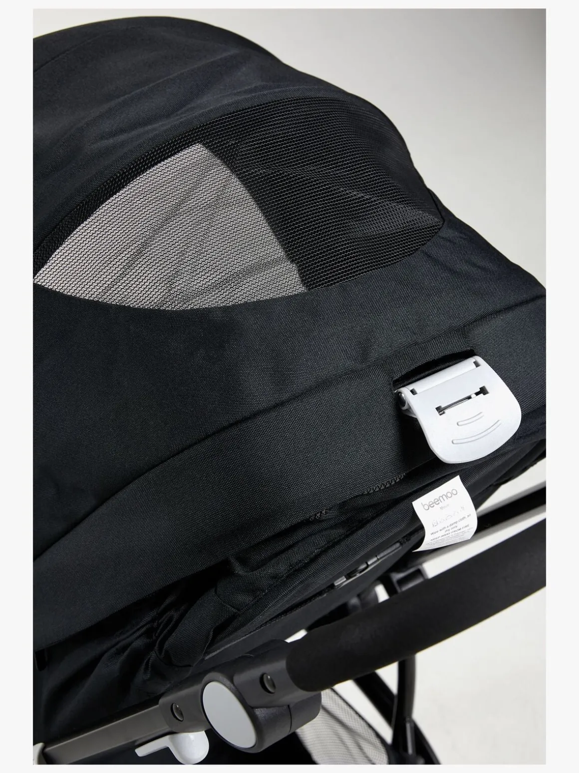 Beemoo Move 2-in-1 Kombivogn, Black