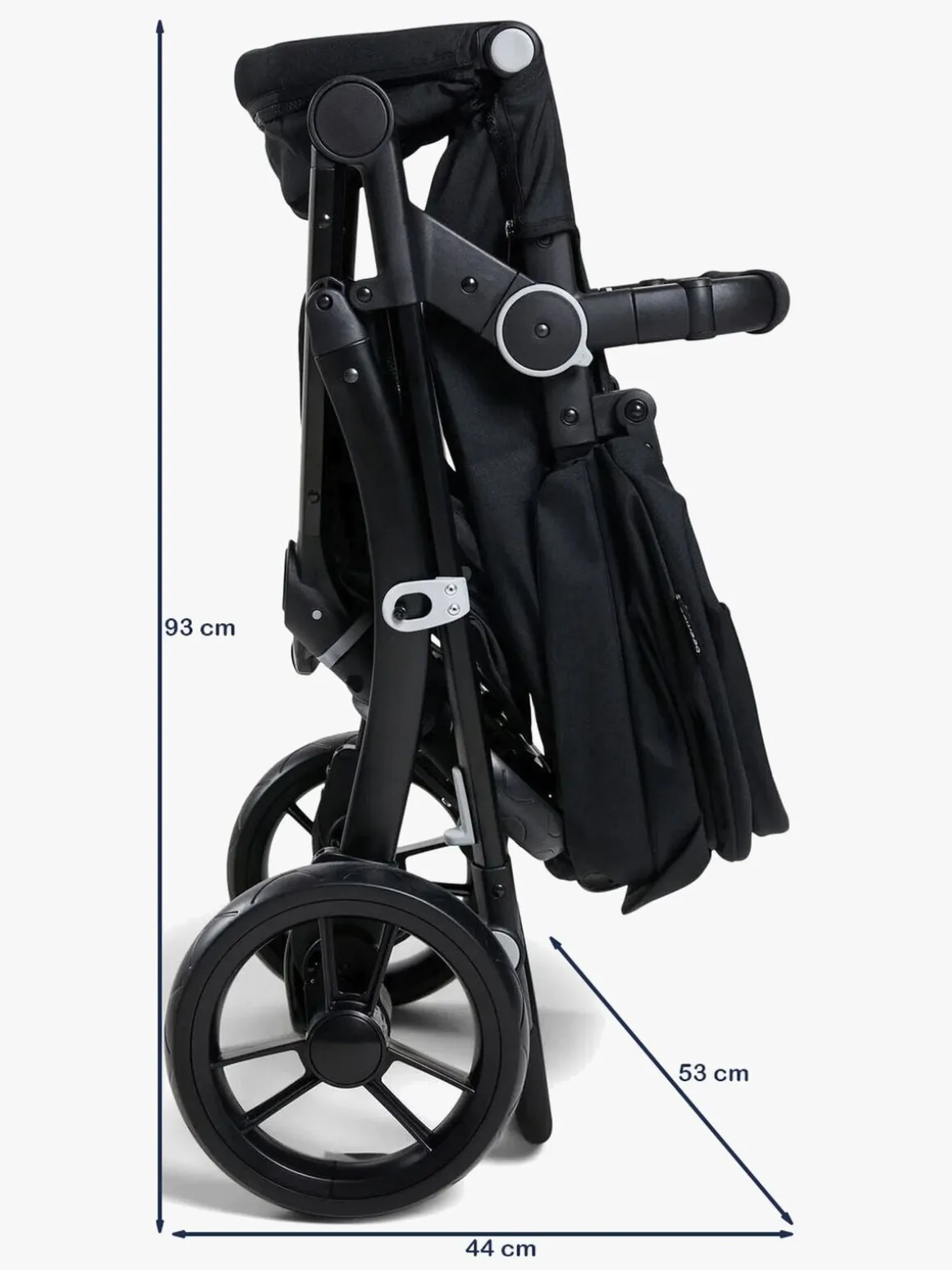 Beemoo Move 2-in-1 Kombivogn, Black