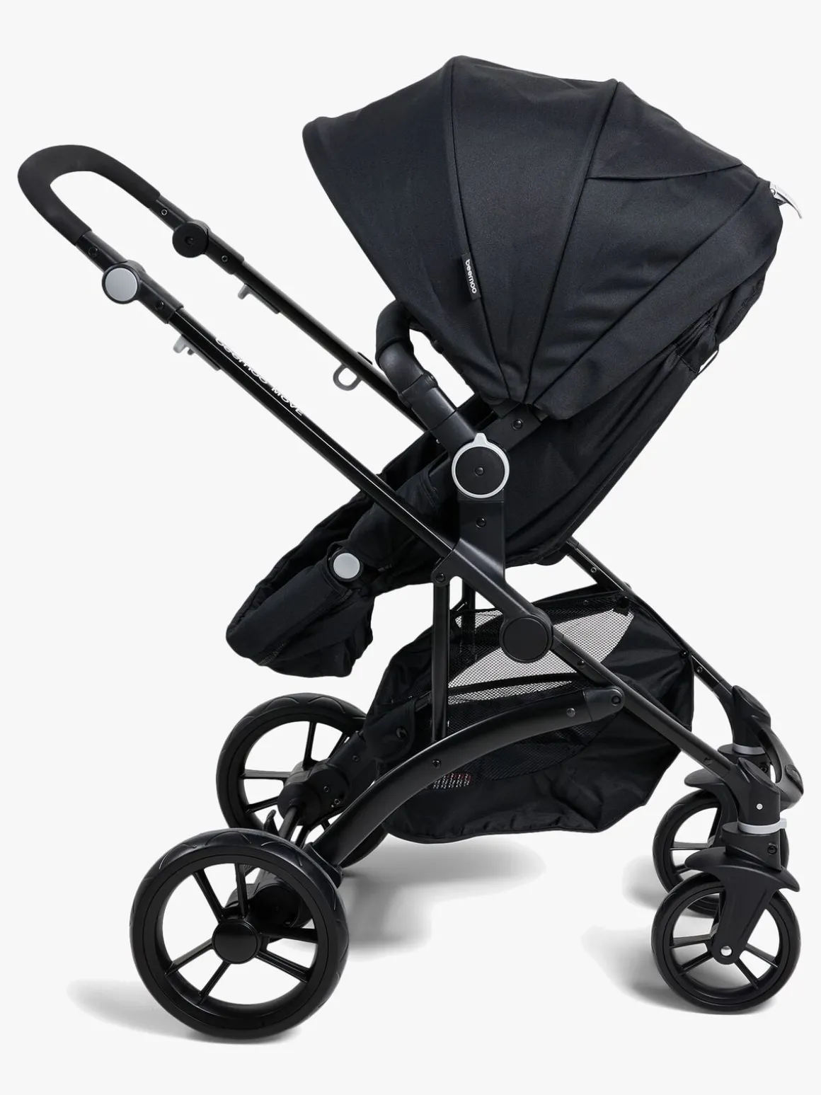 Beemoo Move 2-in-1 Kombivogn, Black