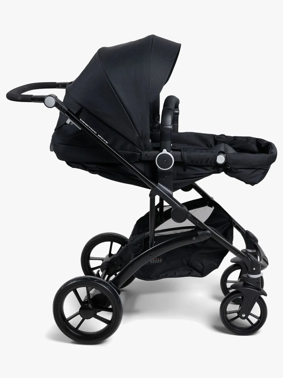 Beemoo Move 2-in-1 Kombivogn, Black